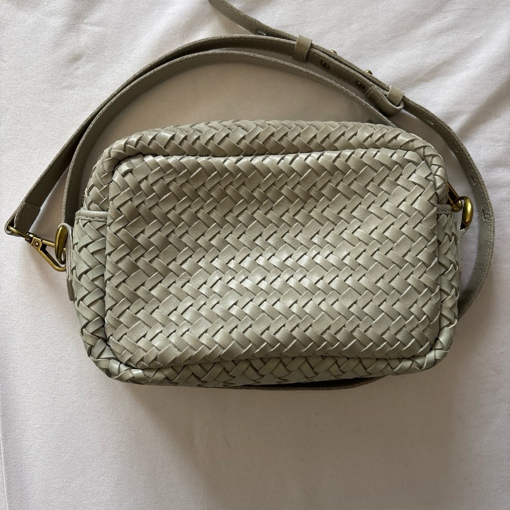 MADEWELL the Transport Camera Bag: woven leather edition